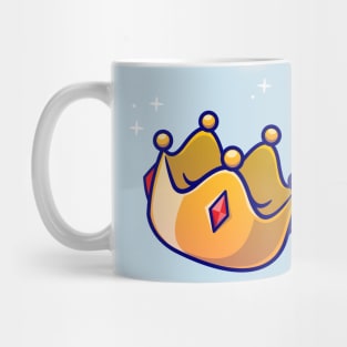 Floating Crown Cartoon Mug